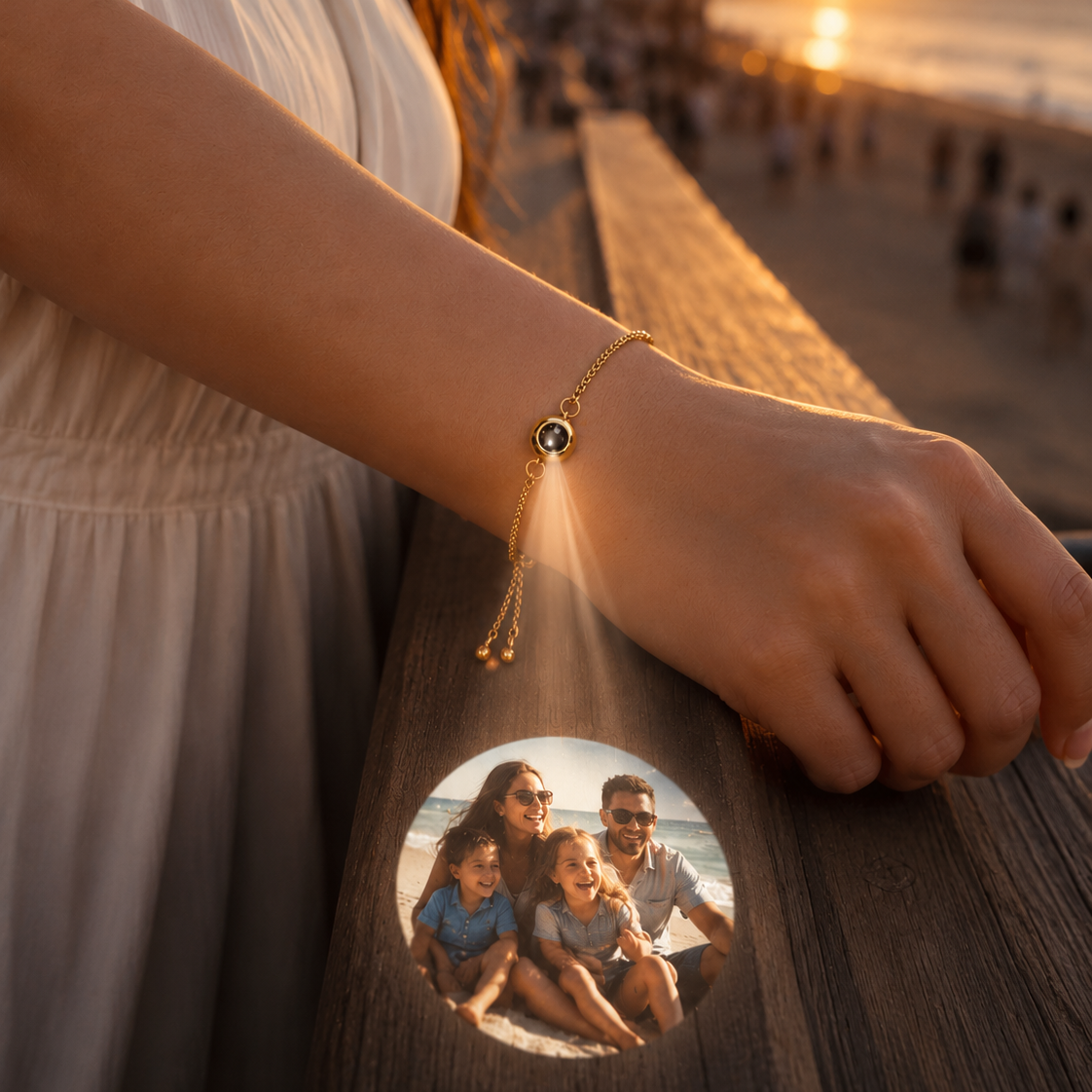 Timeless Gold  Memory Bracelet
