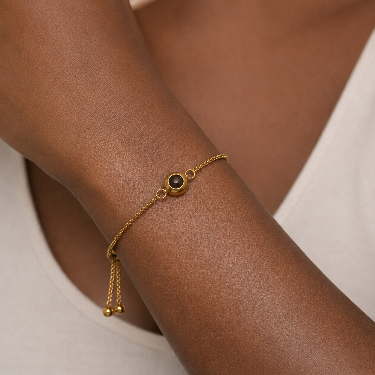 Timeless Gold  Memory Bracelet
