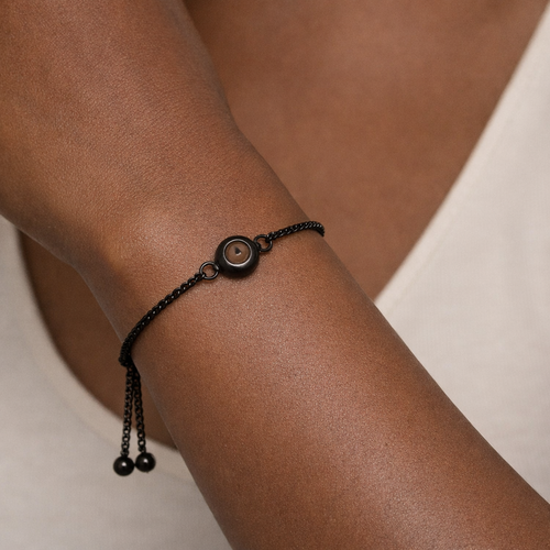 Midnight Black Memory Bracelet